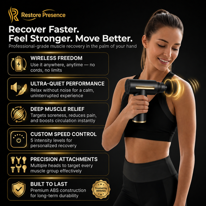 Restore Presence Recovery Massage Gun