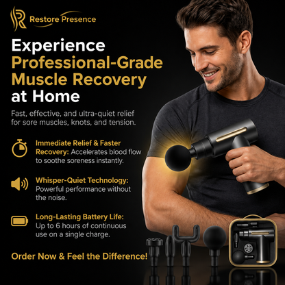 Restore Presence Recovery Massage Gun